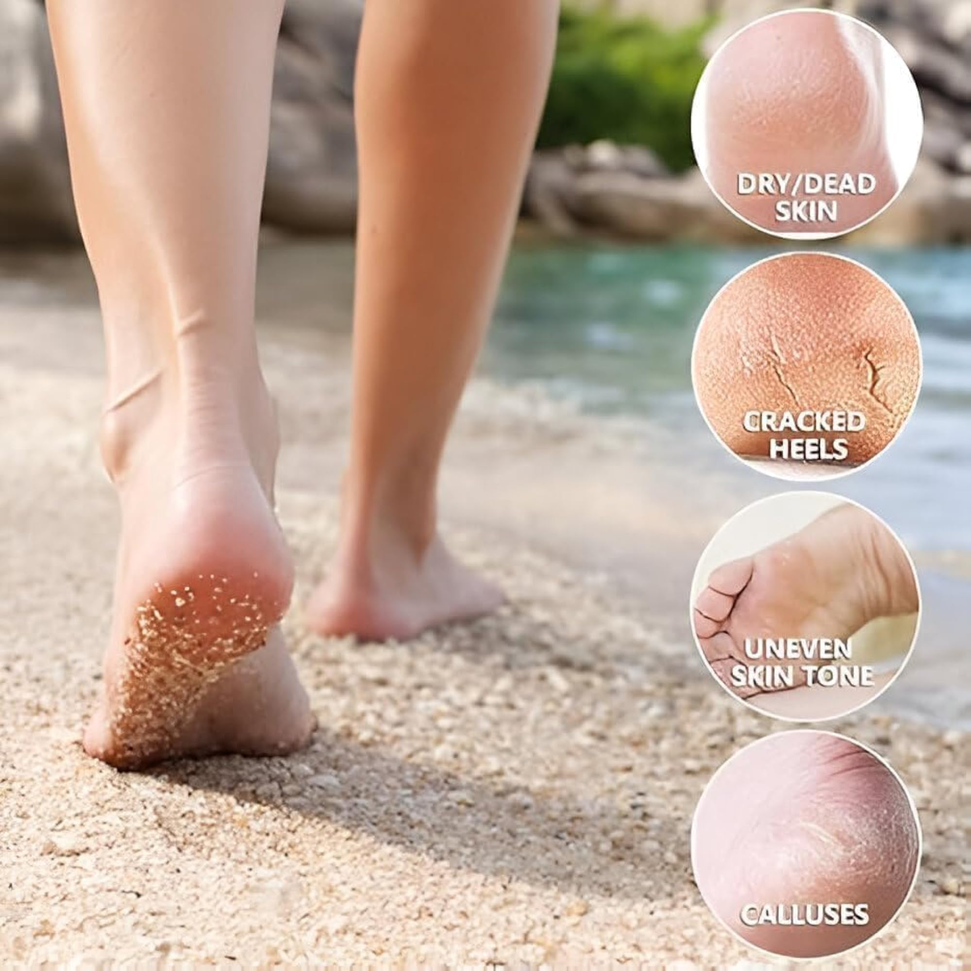 Peeling & Exfoliating Foot Mask for Dry Skin